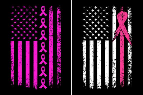 Breast Cancer Ribbon Flag Design: A Symbol of Hope