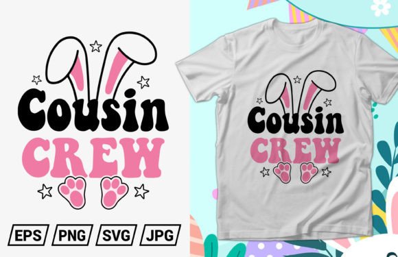 Cousin Crew Easter Design: A Versatile Digital Asset