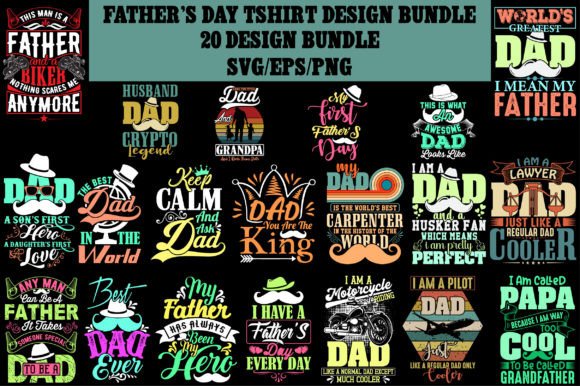 Father's Day Bundle Design: Creative Assets for Every Project