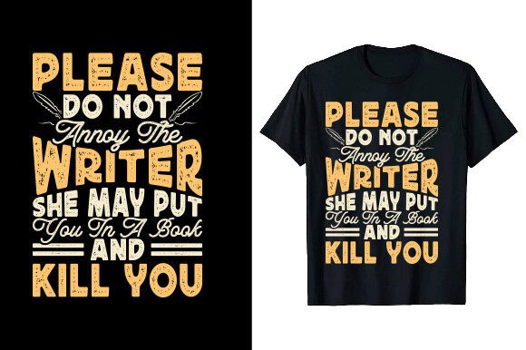 Funny Book Writer Author T-shirt Design: A Creative Asset
