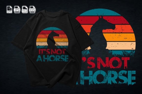 It is Not a Horse T-shirt Design: Strategic Chess Graphics