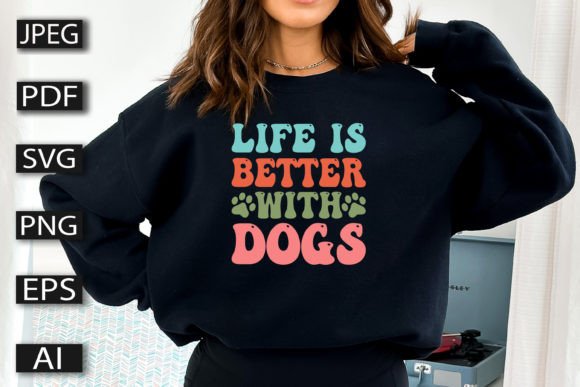 Life is Better with Dogs: A Design Asset for Modern Branding