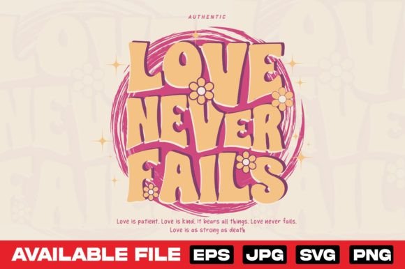 Love Never Fails: Groovy Design for Modern Streetwear