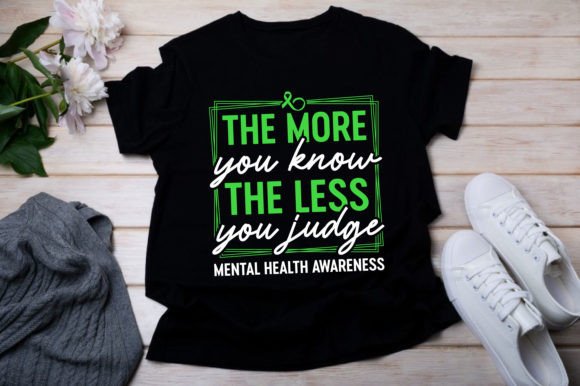 Mental Health Awareness T-shirt Design: A Visual Voice for Change
