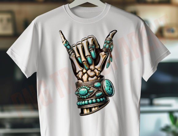Vintage Southwestern PNG: Elevate Your Rock 'n' Roll Design